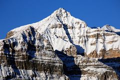 06 Mount Whymper Close Up Early Morning From Highway 93 Just After Castle Junction Driving To Radium In Winter.jpg